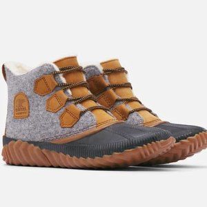 Sorel Women's Out N About Plus Quarry NL3150-052 Waterproof Winter Boots